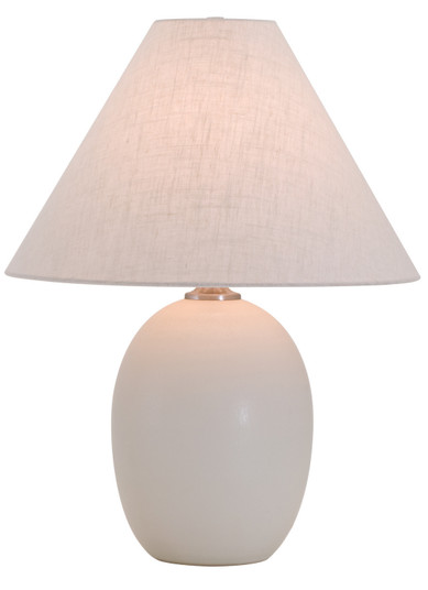 Scatchard One Light Table Lamp in White Matte (30|GS140WM)
