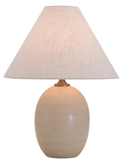 Scatchard One Light Table Lamp in Oatmeal (30|GS140OT)