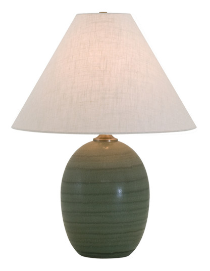 Scatchard One Light Table Lamp in Green Matte (30|GS140GM)