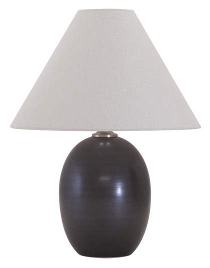 Scatchard One Light Table Lamp in Black Matte (30|GS140BM)