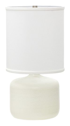 Scatchard One Light Table Lamp in White Matte (30|GS120WM)