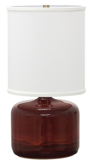 Scatchard One Light Table Lamp in Copper Red (30|GS120CR)