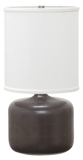 Scatchard One Light Table Lamp in Black Matte (30|GS120BM)