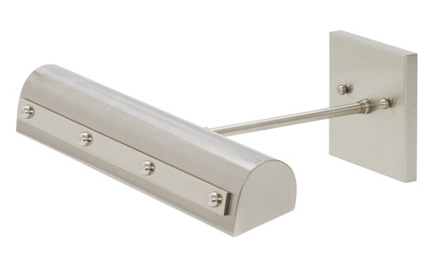 Classic Traditional LED Picture Light in Satin Nickel w/Polished Nickel (30|DTRLEDZ14SNPN)