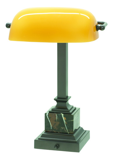 Shelburne One Light Table Lamp in Mahogany Bronze (30|DSK430MB)