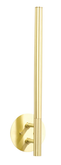 Slim-Line LED Wall Sconce in Satin Brass (30|DSCLEDZ1951)