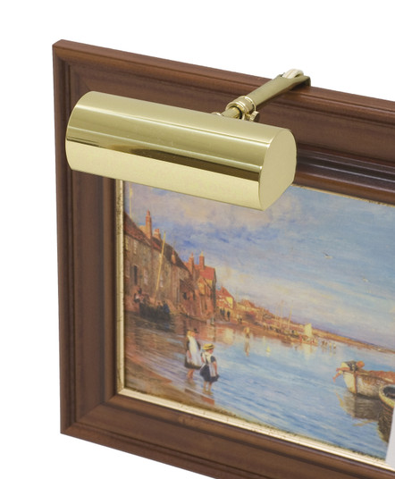 Classic Contemporary One Light Picture Light in Polished Brass (30|C561)