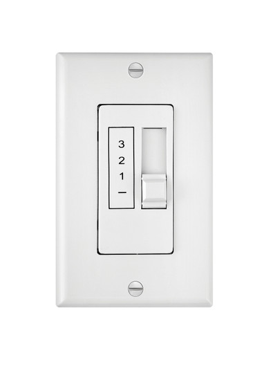 Wall Control 3 Spd Slide 5 Amp Wall Contol in White (13|980012FWH)