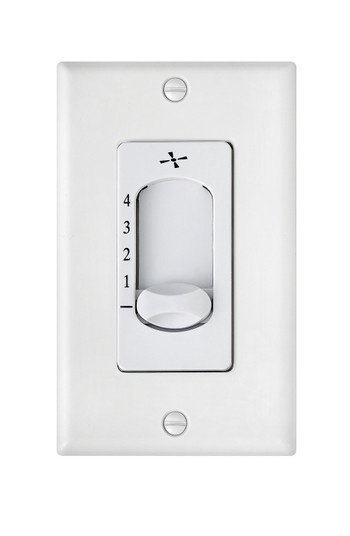 Wall Control 4 Speed Slide Wall Contol in White (13|980011FWH)
