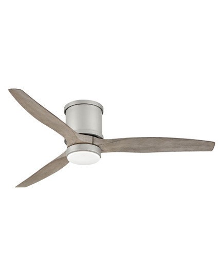 Hover Flush 52''Ceiling Fan in Brushed Nickel (13|900852FBNLWD)