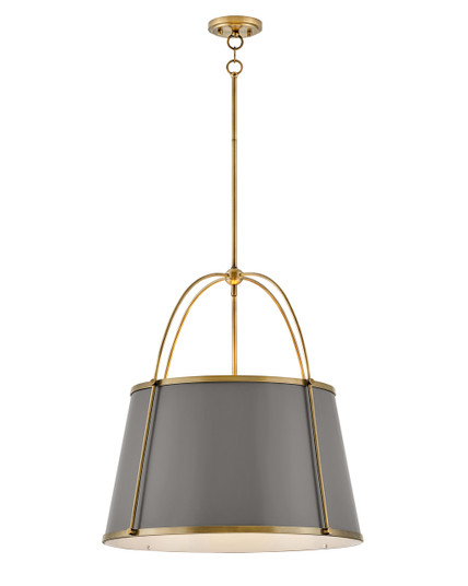 Clarke LED Chandelier in Lacquered Dark Brass (13|4895LDB)