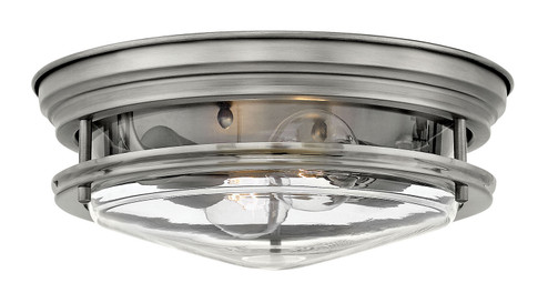 Hadley LED Flush Mount in Antique Nickel (13|3302ANCL)