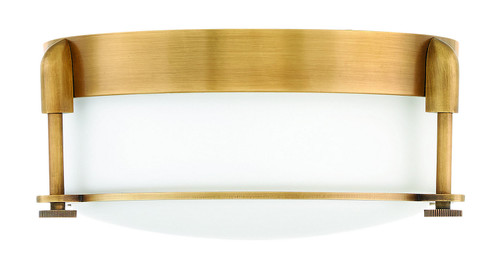 Colbin LED Flush Mount in Heritage Brass (13|3231HB)