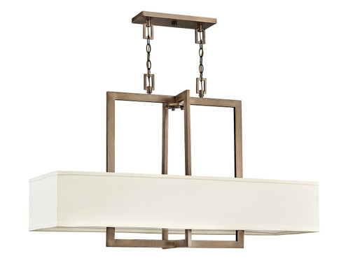 Hampton LED Chandelier in Brushed Bronze (13|3218BR)