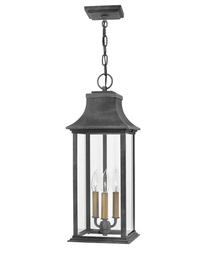 Adair LED Outdoor Lantern in Aged Zinc (13|2932DZLL)