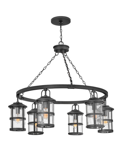 Lakehouse LED Chandelier in Black (13|2689BKLL)