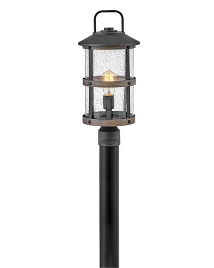 Lakehouse LED Post Top or Pier Mount Lantern in Aged Zinc (13|2687DZLV)