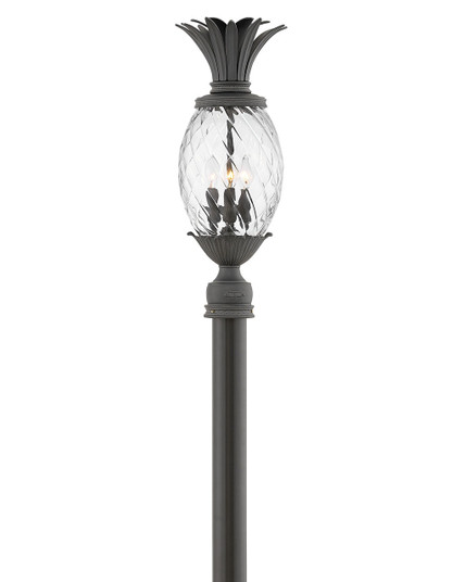 Plantation LED Post Top or Pier Mount Lantern in Museum Black (13|2121MBLV)