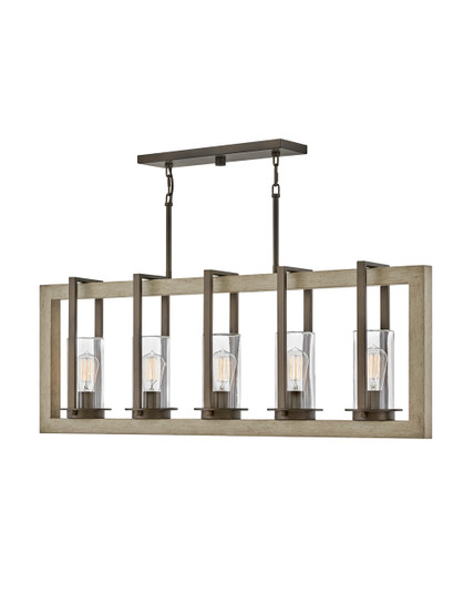 Riverwood LED Chandelier in Warm Bronze (13|20035WB)