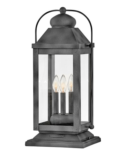 Anchorage LED Pier Mount in Aged Zinc (13|1857DZLL)