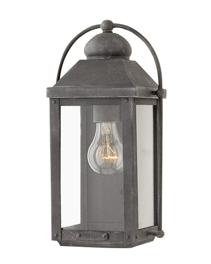 Anchorage LED Wall Mount in Aged Zinc (13|1850DZLL)