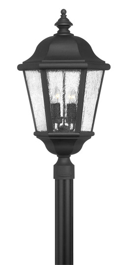 Edgewater LED Post Top or Pier Mount Lantern in Black (13|1677BKLL)