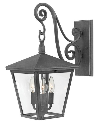 Trellis LED Wall Mount in Aged Zinc (13|1434DZ)