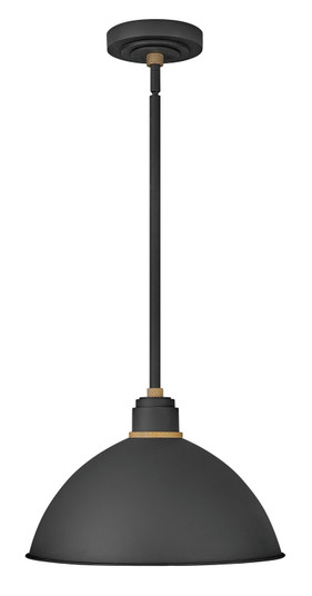 Foundry Dome LED Outdoor Lantern in Textured Black (13|10685TK)