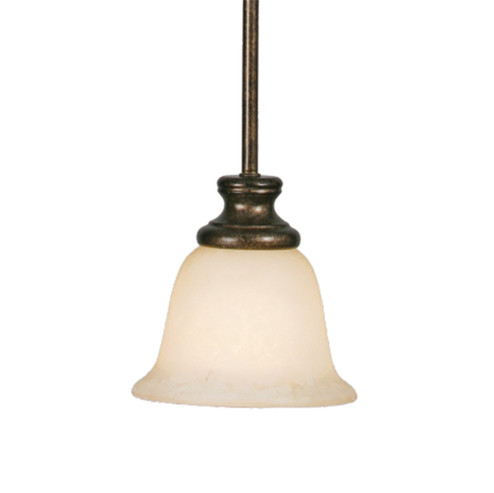 Heartwood One Light Mini Pendant in Burnt Sienna (62|8063M1LBUS)