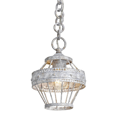 Ferris One Light Mini Pendant in Oyster (62|7856M1LOY)