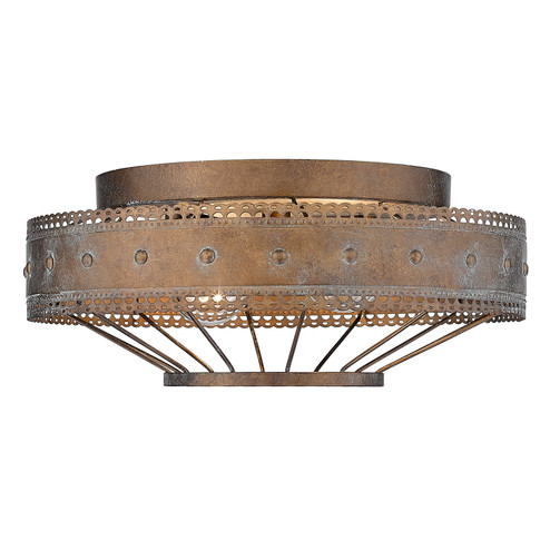 Ferris Two Light Flush Mount in Copper Patina (62|7856FMCP) Ferris Two Light Flush Mount in Copper Patina (62|7856FMCP)
