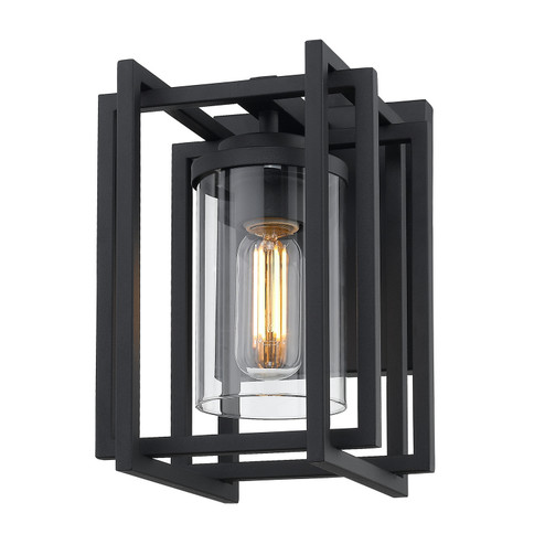 Tribeca NB One Light Outdoor Wall Sconce in Natural Black (62|6071OWSNBCLR)