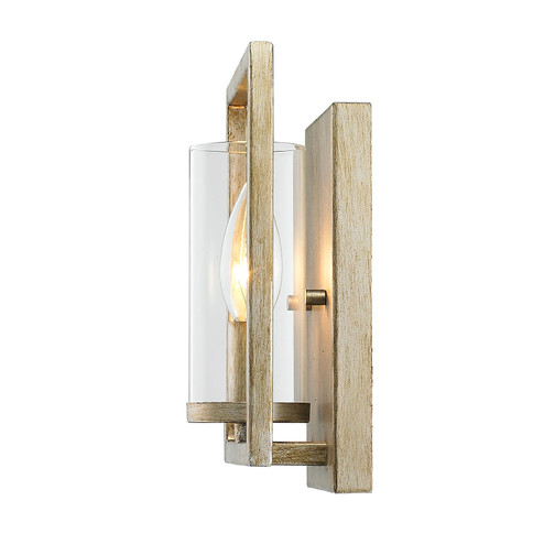 Marco One Light Wall Sconce in White Gold (62|60681WWG)