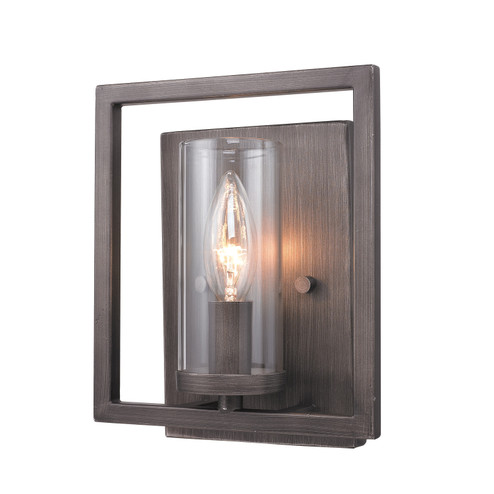 Marco One Light Wall Sconce in Gunmetal Bronze (62|60681WGMT)