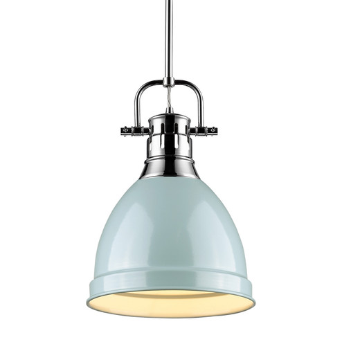 Duncan One Light Pendant in Chrome (62|3604SCHSF)