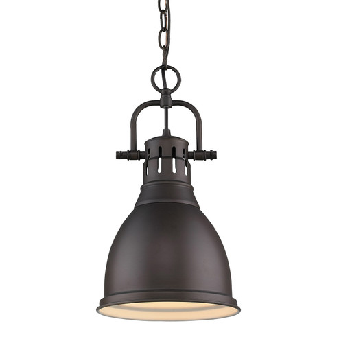 Duncan One Light Pendant in Rubbed Bronze (62|3602SRBZRBZ)