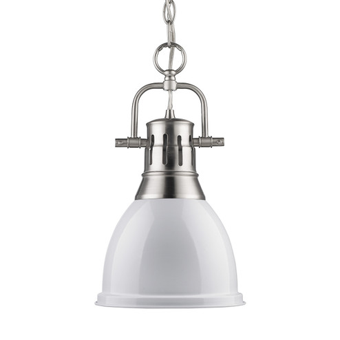Duncan One Light Pendant in Pewter (62|3602SPWWH)