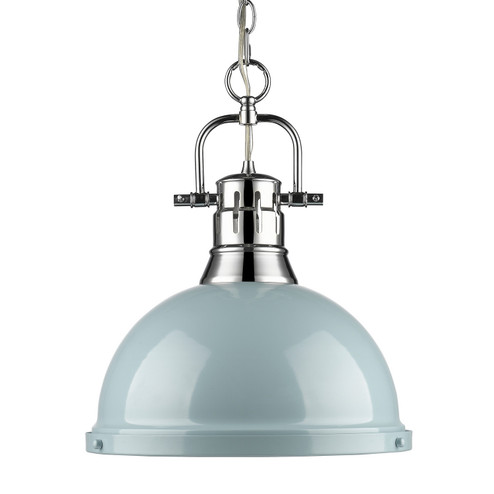 Duncan One Light Pendant in Chrome (62|3602LCHSF)