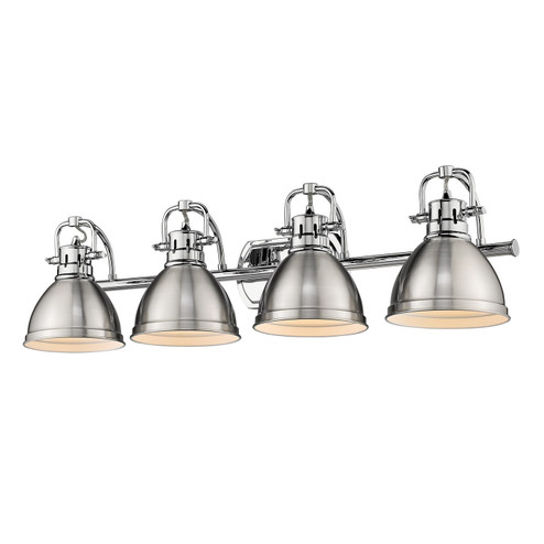 Duncan Four Light Bath Vanity in Chrome (62|3602BA4CHPW)