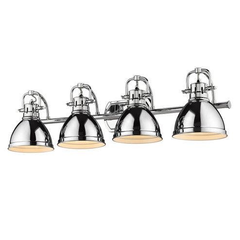 Duncan Four Light Bath Vanity in Chrome (62|3602BA4CHCH)