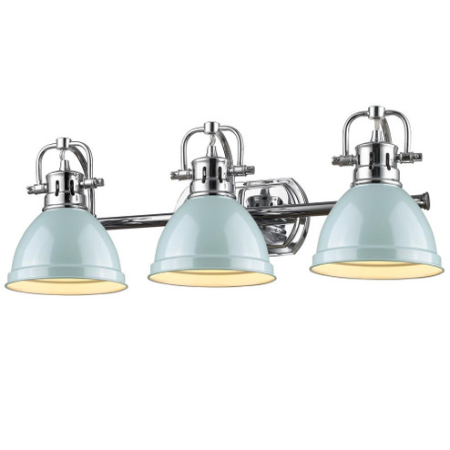 Duncan Three Light Bath Vanity in Chrome (62|3602BA3CHSF)