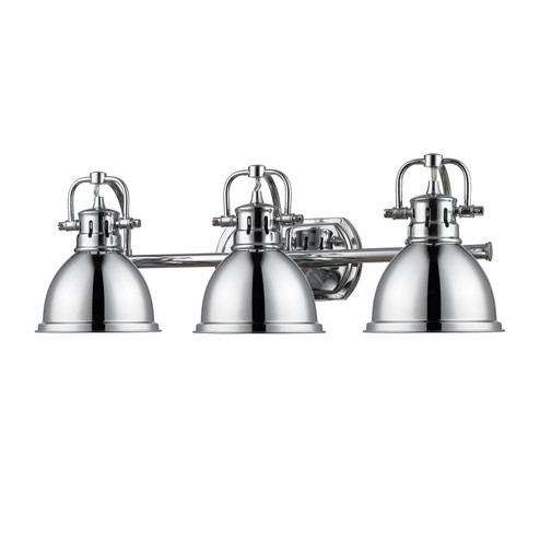 Duncan BCB Three Light Bath Vanity in Chrome (62|3602BA3CHCH)