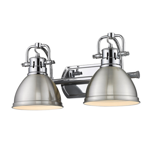 Duncan Two Light Bath Vanity in Chrome (62|3602BA2CHPW)