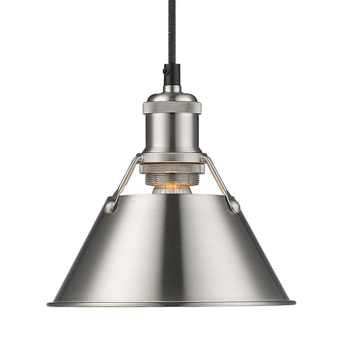 Orwell One Light Mini Pendant in Pewter (62|3306SPWPW)