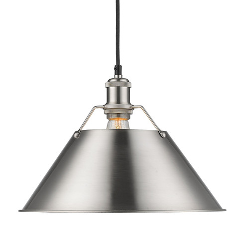 Orwell One Light Pendant in Pewter (62|3306LPWPW)