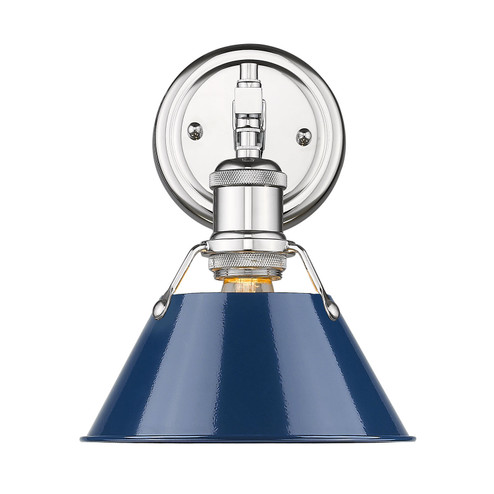 Orwell One Light Bath Vanity in Chrome (62|3306BA1CHNVY)