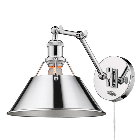 Orwell One Light Wall Sconce in Chrome (62|3306A1WCHCH)