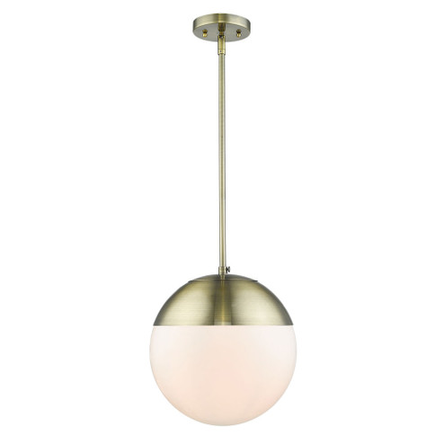 Dixon AB One Light Pendant in Aged Brass (62|3218LABAB)