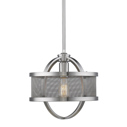 Colson One Light Mini Pendant in Pewter (62|3167M1LPWPW)