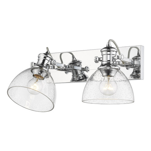 Hines Two Light Bath Vanity in Chrome (62|3118BA2CHSD)